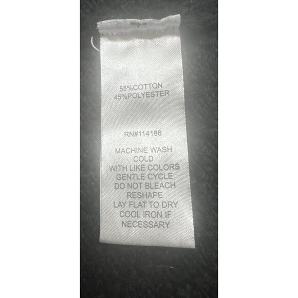 Frye Womens Donegal Black Open Knit Cardigan Sweater With Pockets Size Medium - Picture 15 of 17